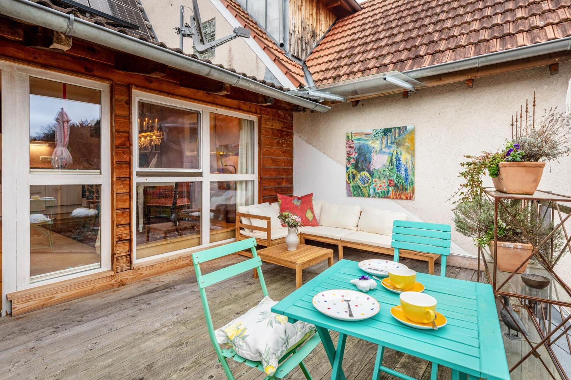 Haus Der Malerin Andrea Gawaz Apartman Mullheim  Kültér fotó