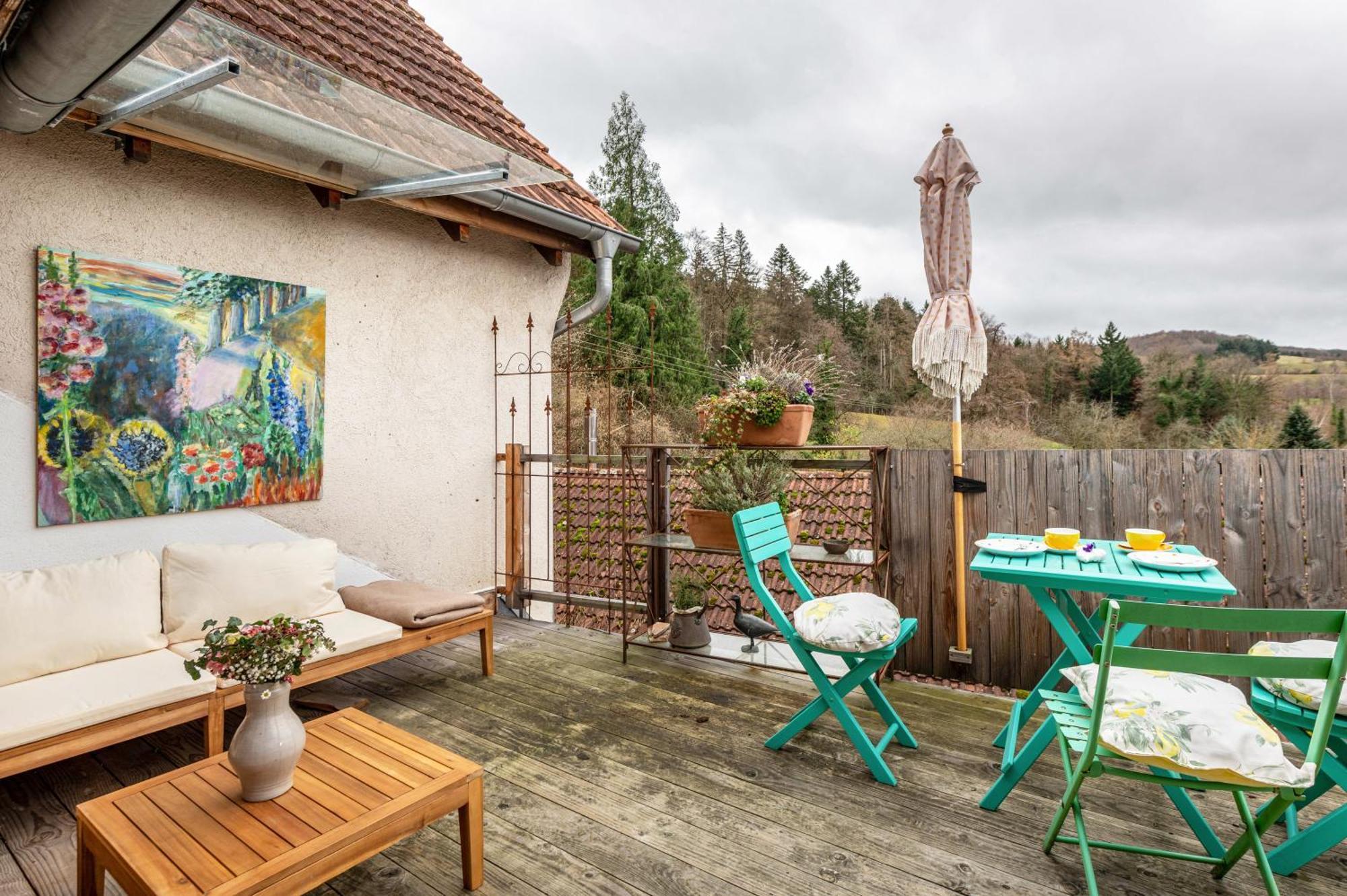 Haus Der Malerin Andrea Gawaz Apartman Mullheim  Kültér fotó