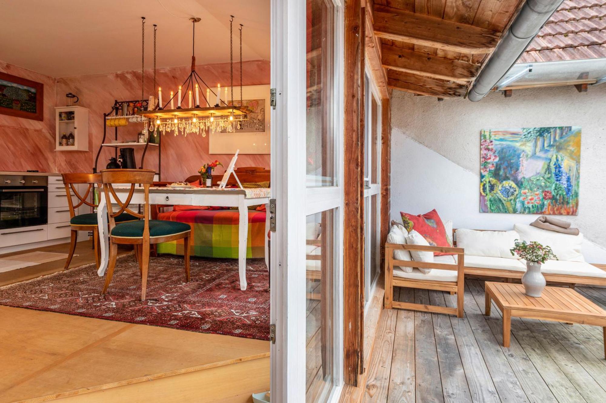 Haus Der Malerin Andrea Gawaz Apartman Mullheim  Kültér fotó